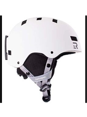 Retrospec Traverse H1 Matte White
 ski snowboard helmet